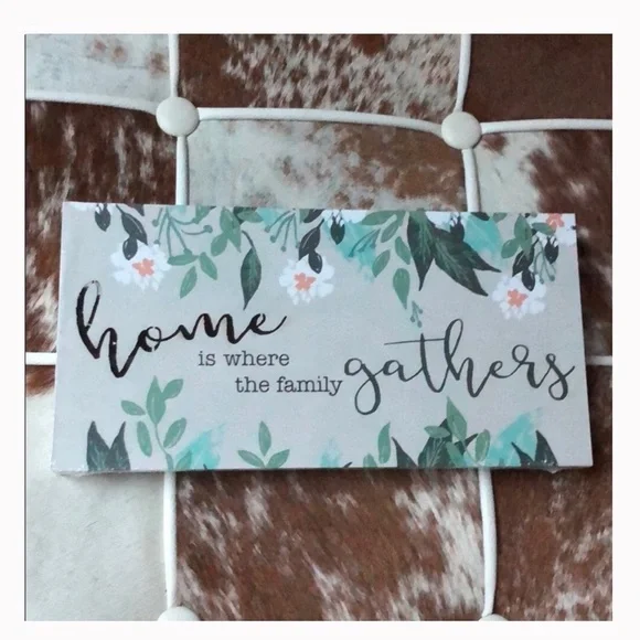 Cute tabletop / wall plaque nwt - Picture 1 of 2